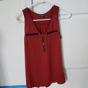 red dress tank